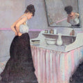 Woman At A Dressing Table