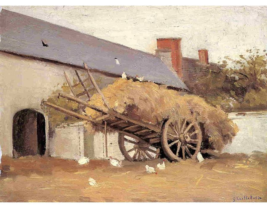 Loaded Haycart
