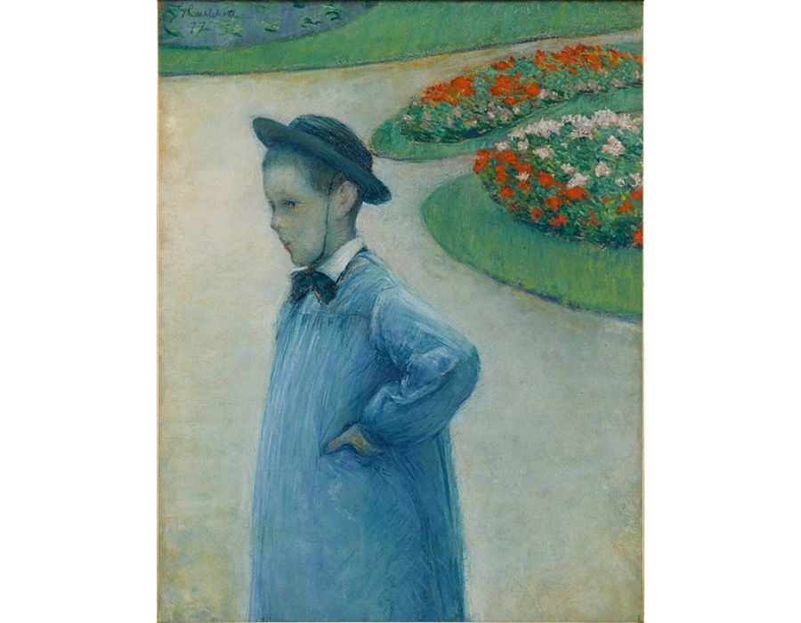 Camille Daurelle In The Park At Yerres