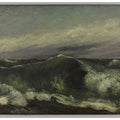 The Wave, 1869 Painting by Gustave Courbet