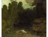 Landscape with a Dead Horse Painting artwork preview