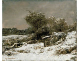 Winter Scene Painting artwork preview