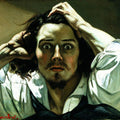 The Desperate Man 2 Painting by Gustave Courbet