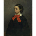 Portrait of Madame Jacquet GUSTAVE COURBET Painting by Gustave Courbet