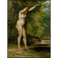 The Young Bather 1866 Painting by Gustave Courbet