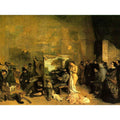 My Atelier Painting by Gustave Courbet