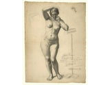 Standing Fermale Nude Painting artwork preview