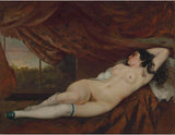 Sleeping Nude Woman Painting artwork preview