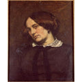 Portrait of Zelie Courbet Painting by Gustave Courbet