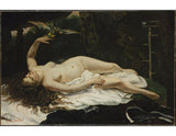 Woman with a Parrot Painting artwork preview