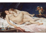 Le Sommeil, 1866 Painting artwork preview