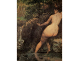 The Source or Bather at the Source, 1868 Painting artwork preview