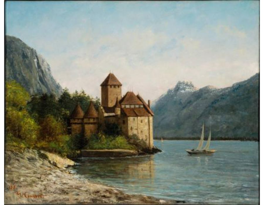 The Castle of Chillon, Evening, c.1872 