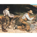 The Stone Breakers, 1849 Painting by Gustave Courbet