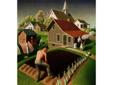 Spring in Town artwork preview