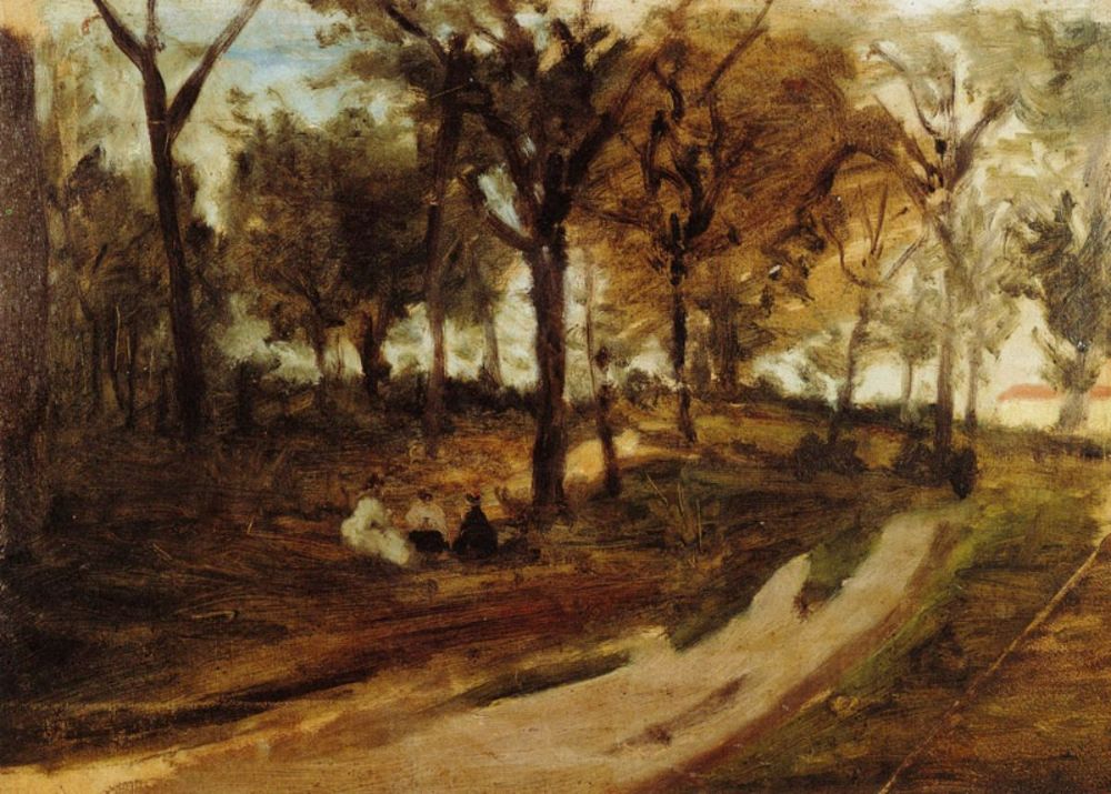 In The Forest Saint Cloud (sketch) 