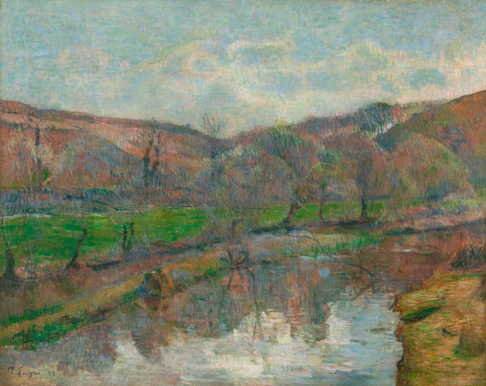 Aven Valley Upstream Of Pont Aven 