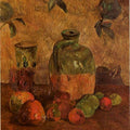 Apples Jug Iridescent Glass 