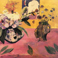 Still life with Japanese woodcut 