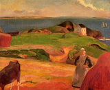 Landscape At Le Pouldu The Isolated House artwork preview