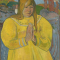 Breton Woman In Prayer 