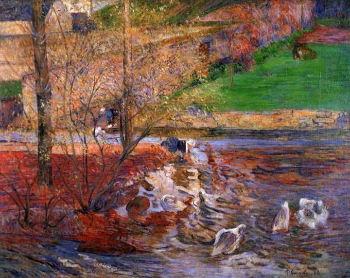Landscape With Geese 