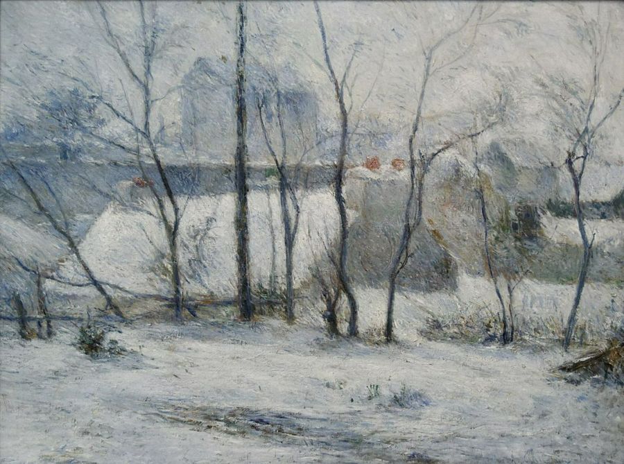 Winter Landscape, Effect of Snow 
