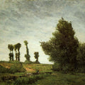 Landscape With Poplars 