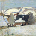 Pont-Aven in the Snow 2 