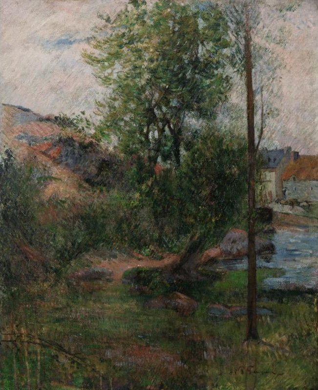 Le Saule Au Bord De L'Aven 