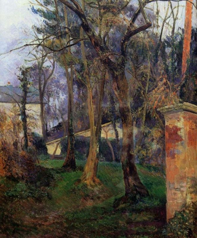 Abandoned Garden Rouen 1884 