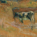 La Vache Et Son Veau 