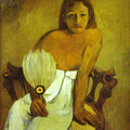 Young Girl with Fan 
