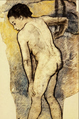 Breton Woman Bathing artwork preview