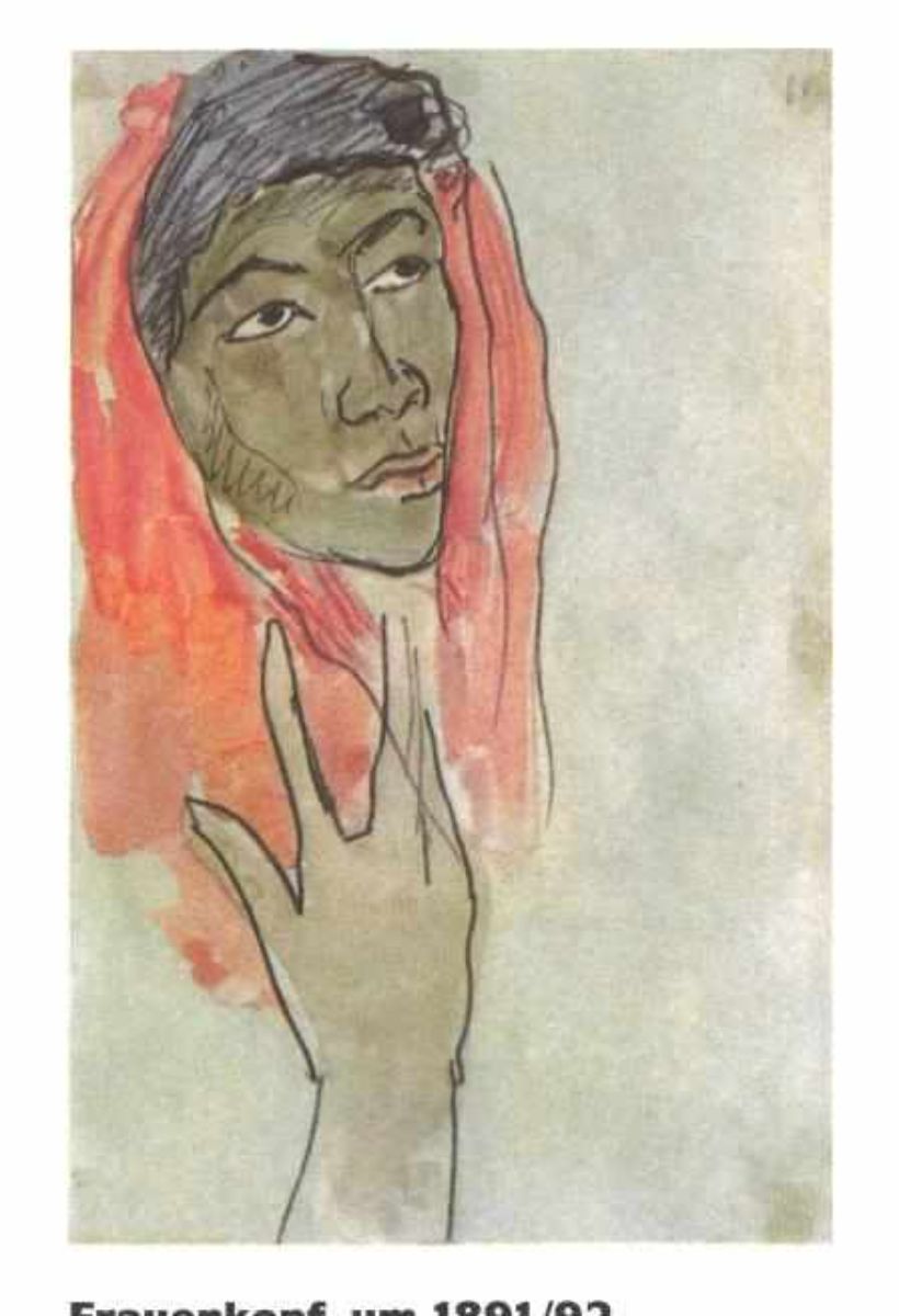 Head of a Woman
