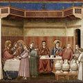 No. 24 Scenes from the Life of Christ- 8. Marriage at Cana 1304-06
