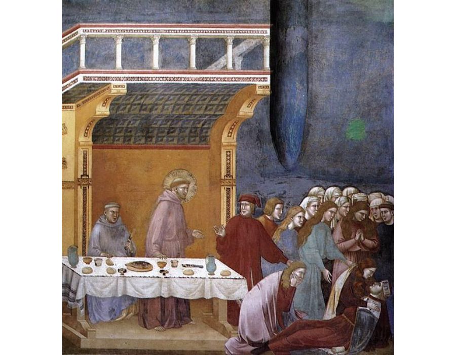 Legend of St Francis- 16. Death of the Knight of Celano 1297-1300
