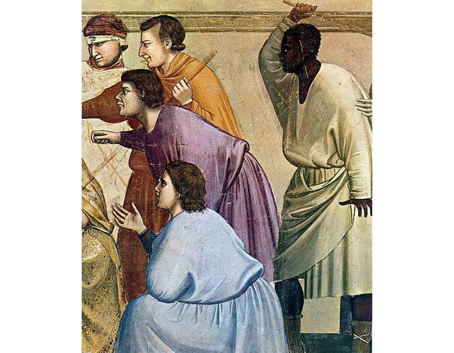 No. 33 Scenes from the Life of Christ- 17. The Flagellation (detail) 1304-06
