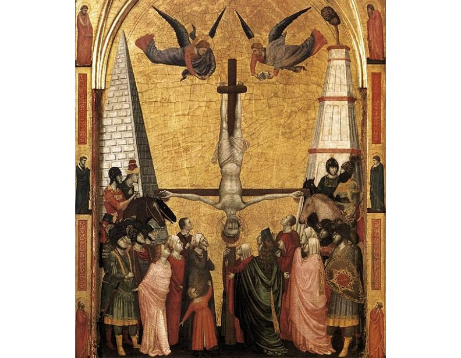 The Stefaneschi Triptych- Martyrdom of Peter c. 1330
