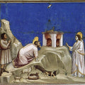 No. 4 Scenes from the Life of Joachim- 4. Joachim's Sacrificial Offering 1304-06
