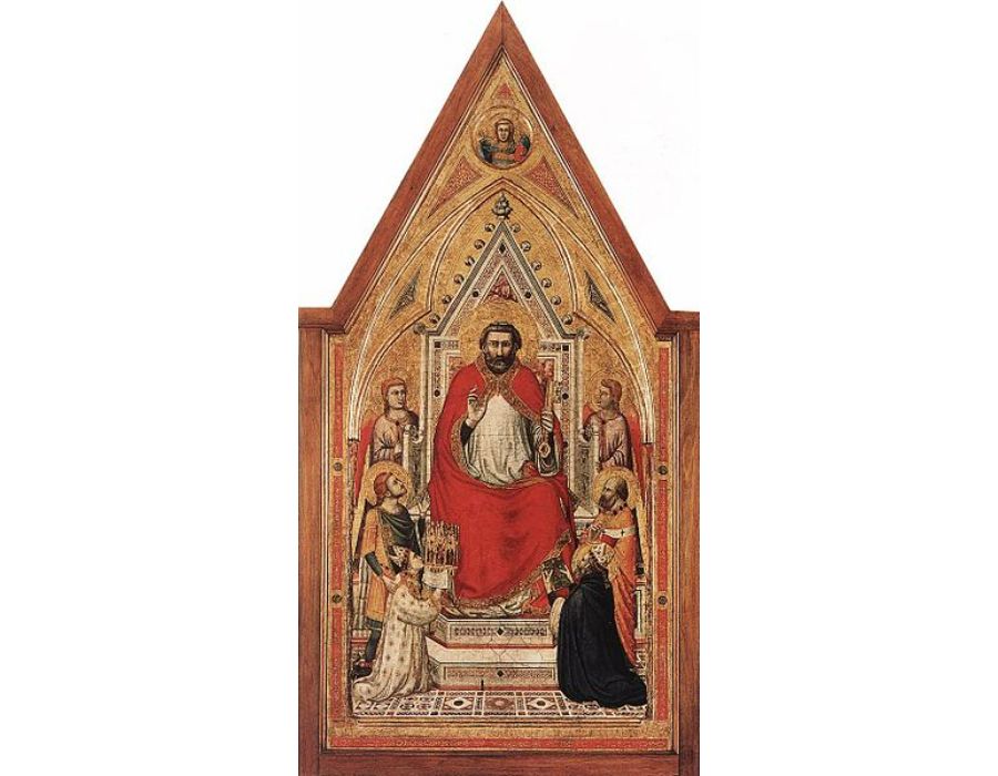 The Stefaneschi Triptych- St Peter Enthroned c. 1330
