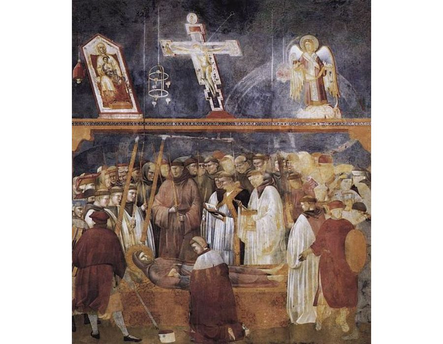 Legend of St Francis- 22. Verification of the Stigmata 1300
