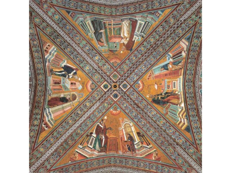 Vault Of The Doctors Of The Church 1290-1295
