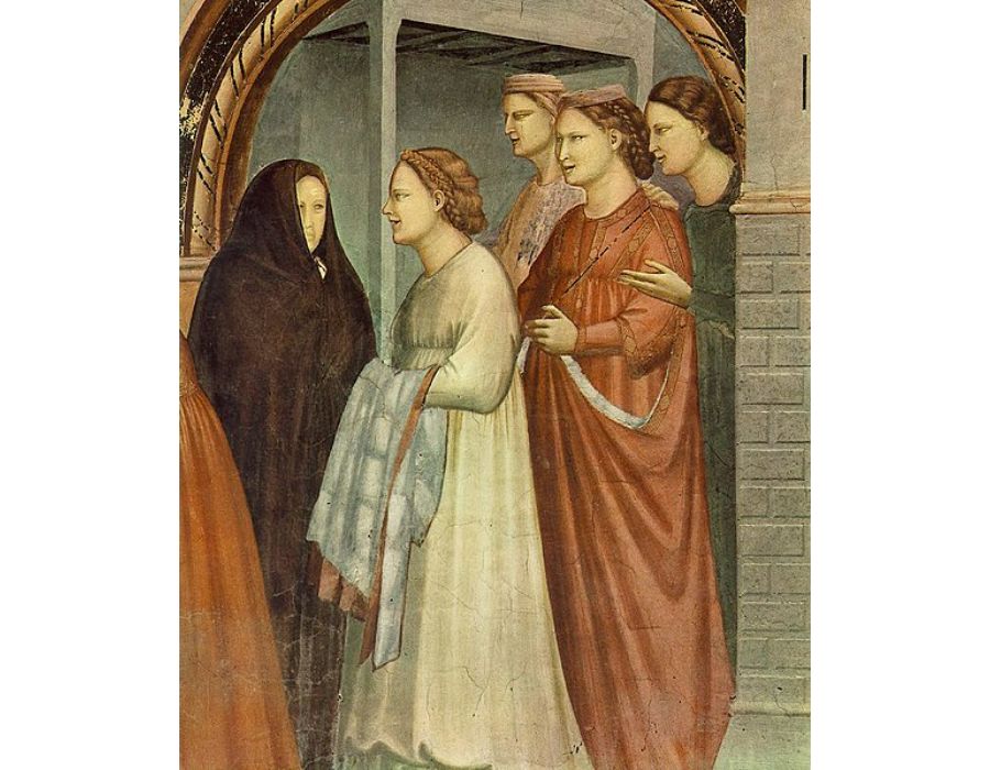 The Meeting At The Golden Gate Detail 1304-1306
