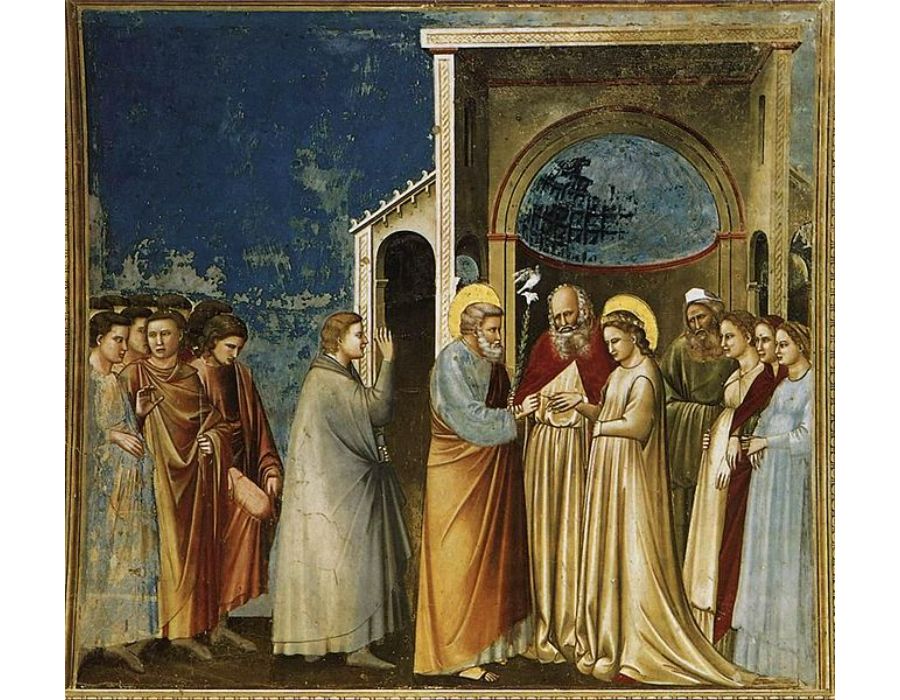 Marriage Of The Virgin 1302-1305
