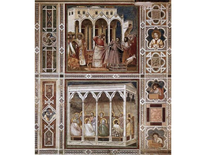 Christ Purging The Temple And Pentecost 1304-1306

