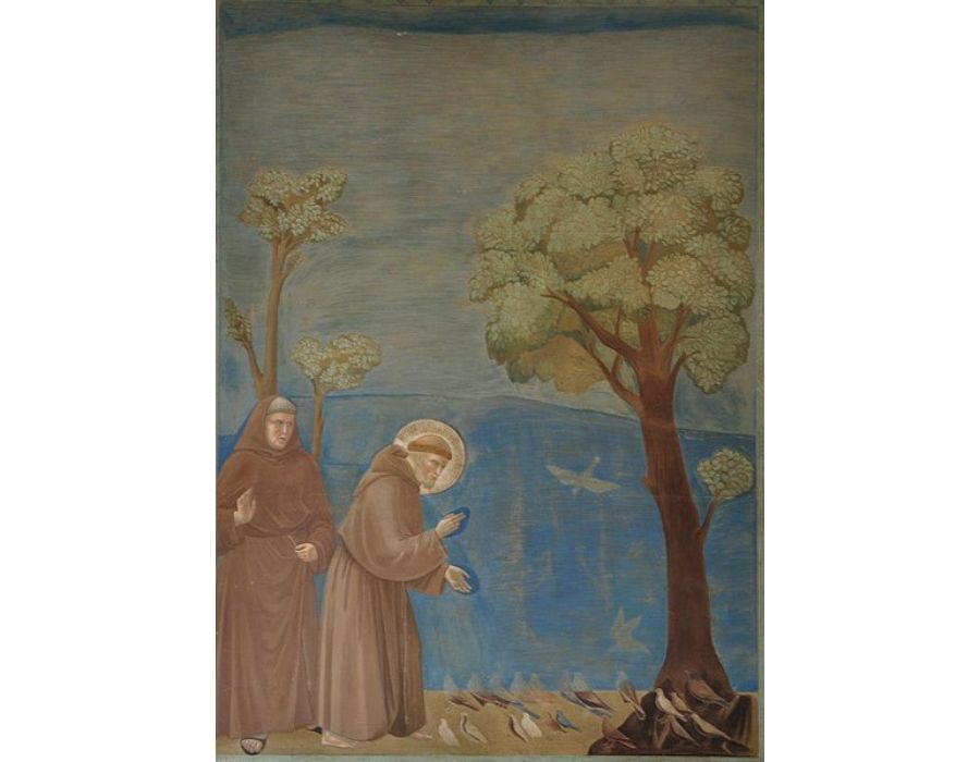 Preaching To The Birds 1295-1300
