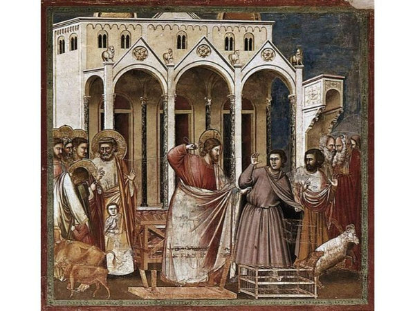 No. 27 Scenes from the Life of Christ 11. Expulsion of the Money-changers from
