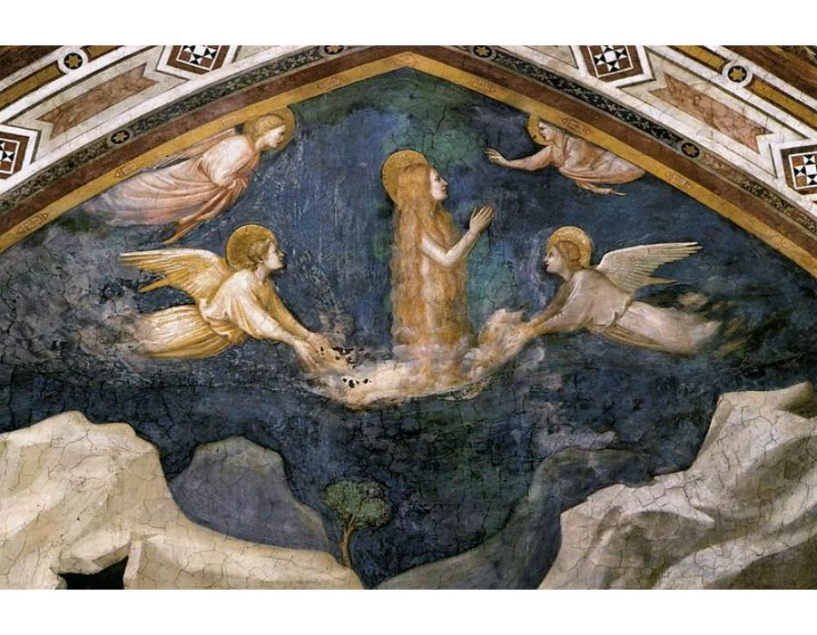 Scenes from the Life of Mary Magdalene Mary Magdalene Speaking to the Angels
