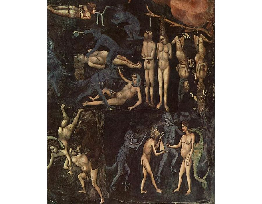 The Last Judgement Detail 2 1304-1306
